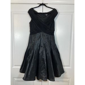 Tadashi Shoji Women's Black Formal Cocktail Evening Formal Dress Size 14